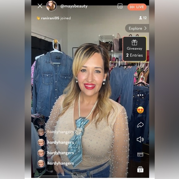 Live Show Flyer ✨🩷Little bits of everything! ❤️🌸❤️🌸❤️🌸❤️🌸 Come Shop With Me! 🥰🌸 - Picture 11 of 16